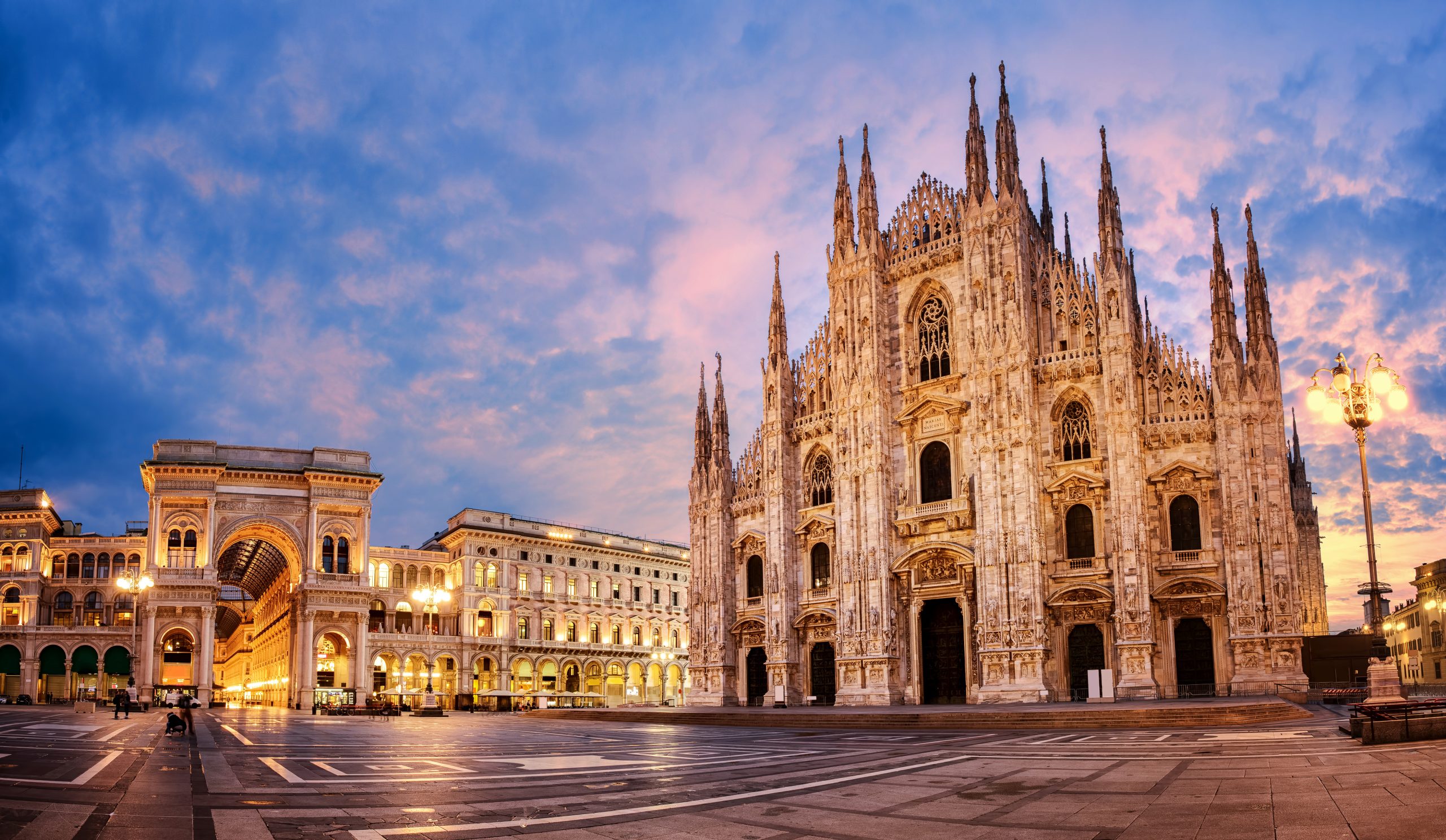 Milan Cathedral on sunrise, Italy Milan Cathedral on sunrise, Italy