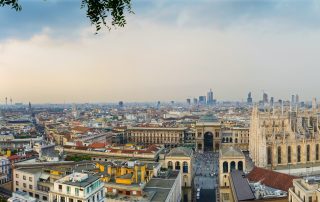 Milano panoramica centro