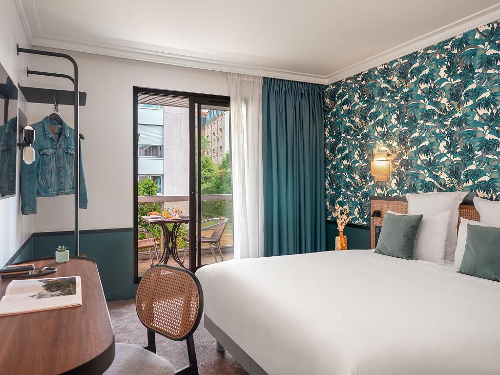 Hotel Paris Boulogne 3 Hotel Paris Boulogne-bedroom