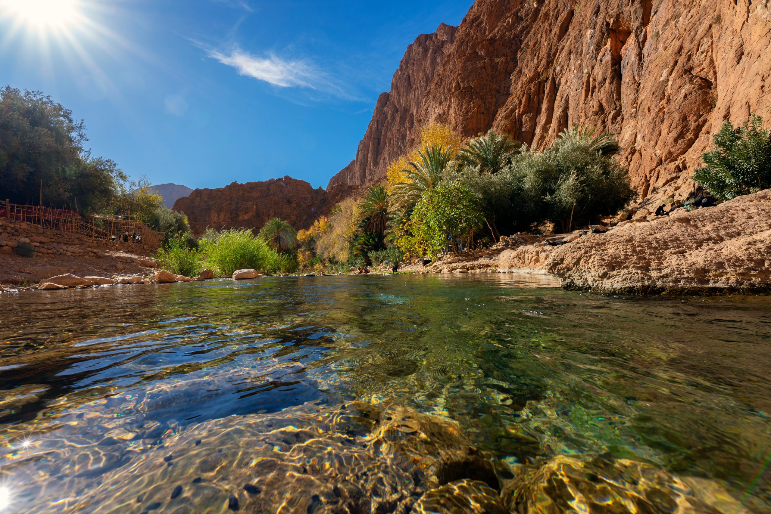 Todra gorges in Moroco